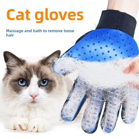Pet Grooming Gloves for Cats and Dogs